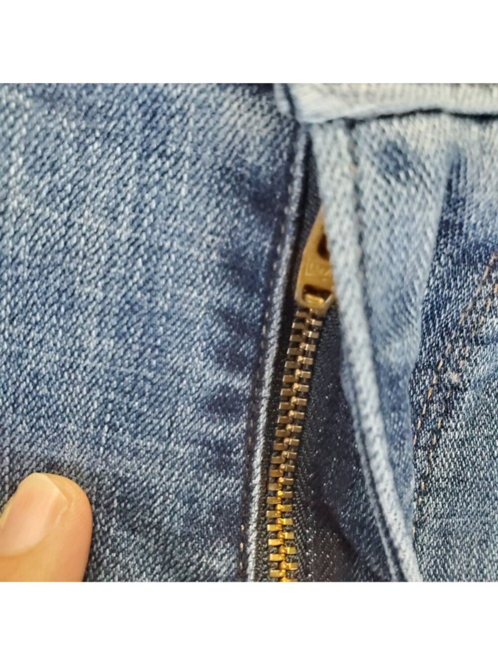Levis Jeans Womens Size 16 Blue 505 Straight Stretch Denim Classic - Picture 11 of 13